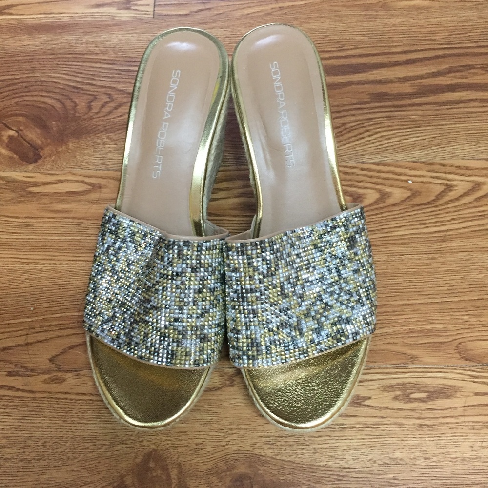 Sondra Roberts Shiny Sandal